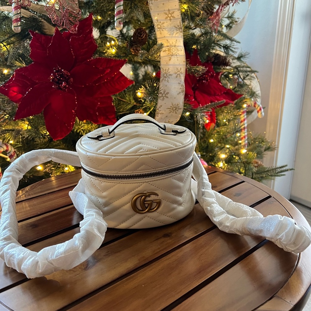 Gucci Calfskin Matelasse Backpack